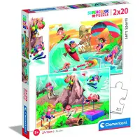 Clementoni , "Laten we sporten!", 20 stuks, Sportthema, vanaf 3 jaar