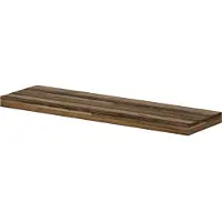 En.casa Wandplank Bredebro 3,6x80x23 cm houtkleurig