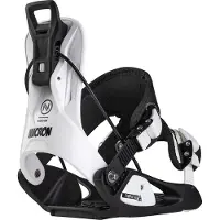Nidecker - Snowboard bindingen - Micron Stormtrooper voor Unisex - Kindermaat XS - Wit