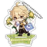 Mihoyo Genshin Impact Genshin Fes 2021 figurine & porte-clés Traveler Aether 9 cm