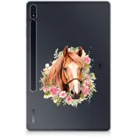 B2Ctelecom Back Case voor Samsung Galaxy Tab S7 Plus | S8 Plus Paard