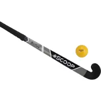 Scoop Straat Hockeyset - Street Hockey Set - Grijs - Hockeystick Junior - 36 Inch