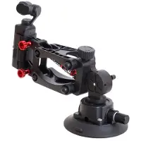 INF DJI OSMO Pocket 3 Schokabsorberende stabilisator/autohouder met zuignap