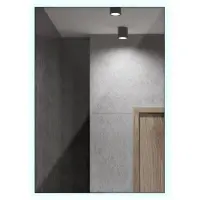 Tulup Spiegel – Rechthoekige Spiegel – 60 cm x 40 cm – Wandspiegel Zonder Lijst – Hal Spiegel – Minimalistische Spiegel – 6000K (Koud Licht)