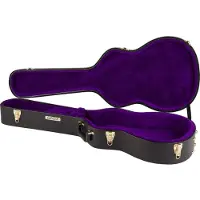 Gretsch G6296 ROUND NECK RESONATOR FLAT TOP CASE, BLACK