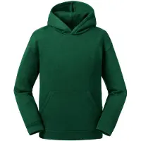 Russell athletic Russell Kinderen/kinderen Authentieke Sweatshirt met kap (Fles groen)