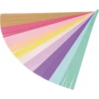 Folia vlechtstroken 'Pastel', (B)10 x (L)500 mm, assorti