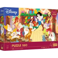 Trefl puzzel Disney kerst 160 stukjes - Fairytale Christmas - educatief.