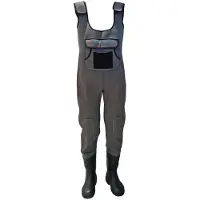 Blue Sky 5mm Neopreen Waadpak - Rubberen Laars - 100% Waterdicht - Profielzool - maat 46/47 - Lekkage? Goedkoop = Duurkoop, kies daarom voor Kwaliteit