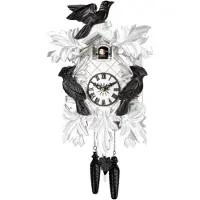 Engstler - 632/20 - Koekoeksklok - 1-daags kettinguurwerk - Notenhout - 35 cm
