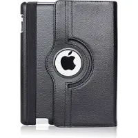 Phonillico Hoes geschikt voor iPad Air 4 / Air 5 - 360° draaibare Bookcase - Zwart