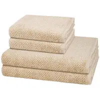 Cawö Sonstiges 2 X handdoek 2 X douchehanddoek - in set 4 pack Pure