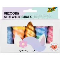 Folia Eenhoorn Stoepkrijt 5-pack