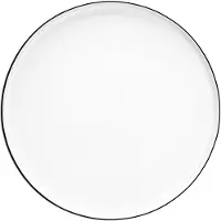 Asa selection Dinerbord Oco Ligne Noire Wit 32 cm