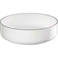 Asa selection Schaal Oco Ligne Noire Wit 16,7 cm
