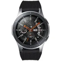 INF Armband Geschik voor Samsung Galaxy Watch 46 mm siliconen zwart