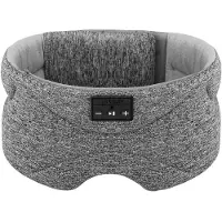 INF Bluetooth-hoofdband/slaapmasker Slaaphoofdtelefoon Grey