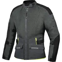 Ixon M-Njord Tactic Groen Zwart Geel Textiele Motorjas Maat 2XL