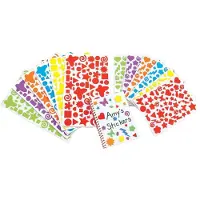 Colorations Foam stickers | Fantasie vormen | 24 vel