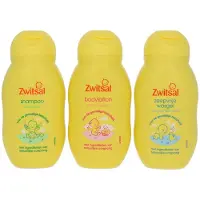Zwitsal Shampoo-Washgel-Bodylotion - 3 x 75 ml