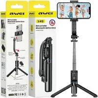 Awei Selfie Stick X49 - Selfie Stick - Compact - Draadloos