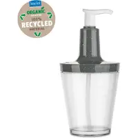 Koziol Zeepdispenser LOW 250 ml, naturel grijs,