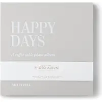 Printworks Fotoalbum - Happy Days (S) - Grijs