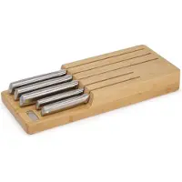Joseph Joseph Messenset Elevate Steel Knives Bamboo Bruin (5-delig) 24