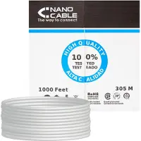 Nanocable Utp-flex Cat5e Netwerkkabel 305 M