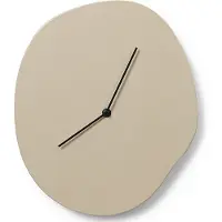 Ferm Living Melt wandklok 28x33 cm Cashmere
