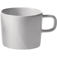 Alessi Koffiekop PlateBowlCup White Porcelain 80 ml (Set van 4)