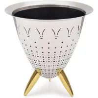 Alessi Vergiet Max Le Chinois, RVS en Messing