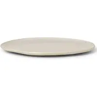 Ferm Living Dinerbord Flow Large Off-White Speckle 27 cm