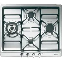 Smeg Sr60ghs Gaskookplaat 60 Cm 4 Branders