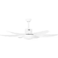 Orbegozo CP 100138, lamellenventilator voor huishoudelijk gebruik, wit, voor montage aan het plafond, gemaakt van acrylnitril-butadieen-styreen (ABS), 138 cm, draadloos