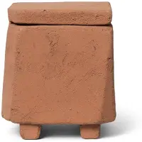 Ferm Living Kurinu geurkaars 40 h Terracotta