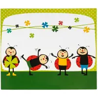 Daiber Kinderportret shirts - - Lieveheersbeestjes - 1x25 - 13x18 cm - Identiteitsfoto