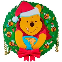 Loungefly Disney Crossbody Bag Winnie the Pooh Wreath