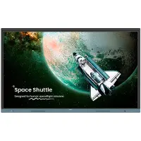 BenQ RE6504 Interactief flatscreen 165,1 cm (65") 450 cd/m² 4K Ultra HD Zwart, Grijs Touchscreen Type processor Android