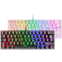 Mars Gaming Mk60 Switch Blue Gaming Mechanisch Toetsenbord Italiaans