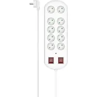 Hama 223163 Stekkerdoos 10-voudig Wit