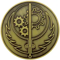 Fanattik Fallout Medallion Brotherhood of Steel Decoration