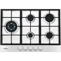 Vitrokitchen En73ib 70 Cm Gaskookplaat 5 Branders