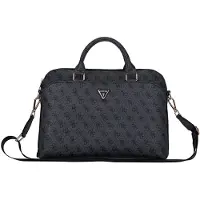 GUESS PU 4G Triangle Logo Laptoptas voor 13/14/15 inch - Grijs