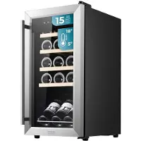 Cecotec Vinoteca GrandSommelier 1550 RVS Compressor