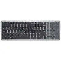 Dell Compacte toetsenbord Pro Plus – KB740 - Russisch (QWERTY), Volledige grootte (100%), Draadloos, RF draadloos + Bluetooth, Schaarmechanisme, QWERTY, Grijs, Zwart