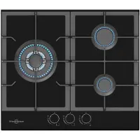 Vitrokitchen Cg630nn 60 Cm Gaskookplaat 3 Branders