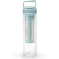 Leopold Vienna - Drinkfles Moshi to-go beker thermosfles - dubbelwandig glas - mint