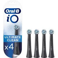 Oral-B iO Ultimate Clean 4210201342809, 4 stuk(s), Zwart, iO