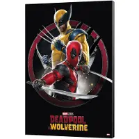 SEMIC Wolverine Deadpool Marvel Houten Wandkunst & 01 Actieplakaten 35x50 Cm